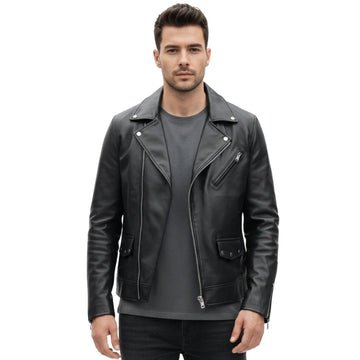 Blackhawk Ascent Biker Leather Jacket