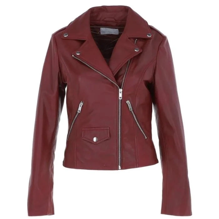 Women's Slim Fit Biker Jacket
