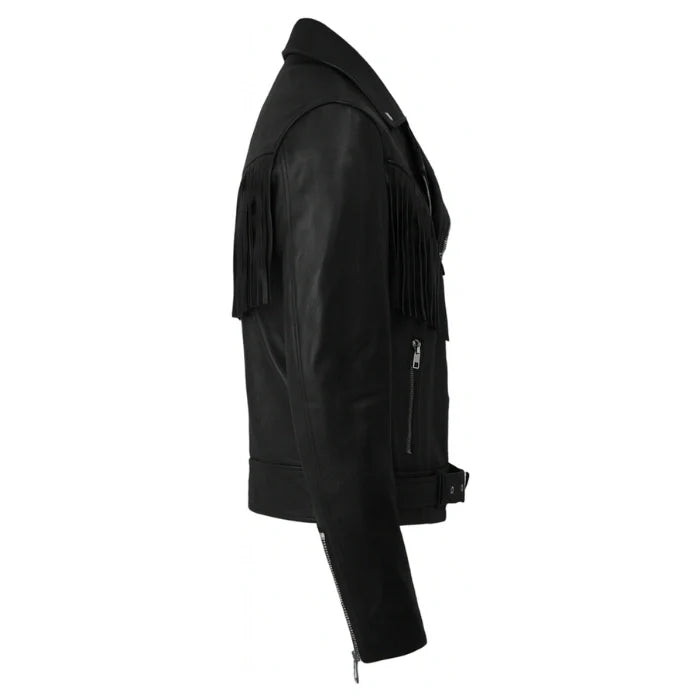 Shadow Trail Fringe Biker Jacket
