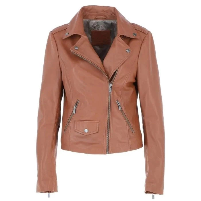Women's Slim Fit Biker Jacket