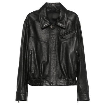 Front view of Women lightweight bomber jacket 