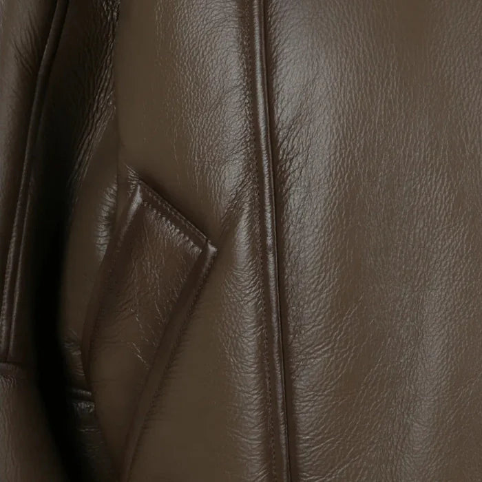 Luresta Winter Sheepskin Shearling Leather Jacket