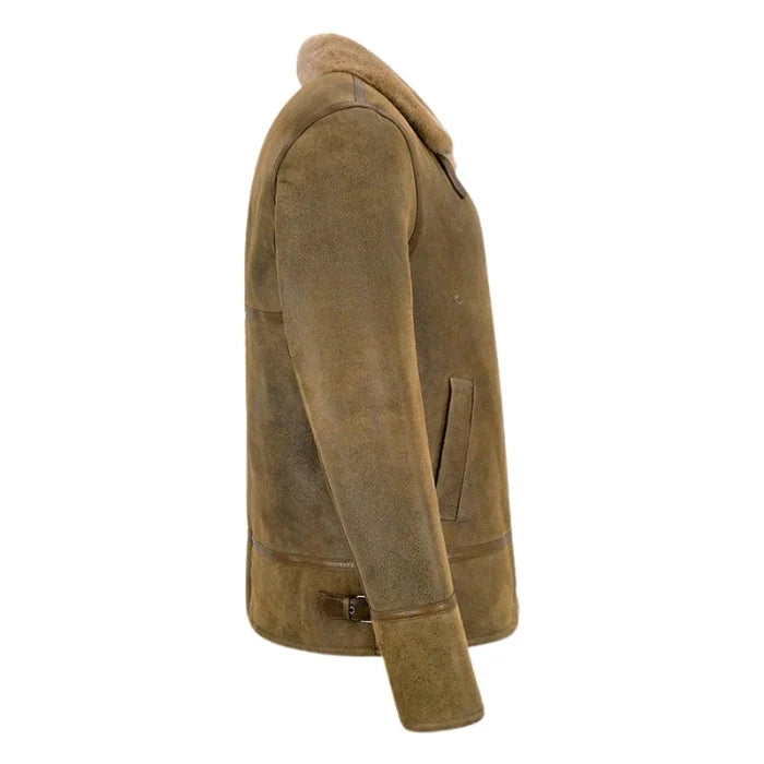 Norvyn Men's Shearling Flying Jacket Antique